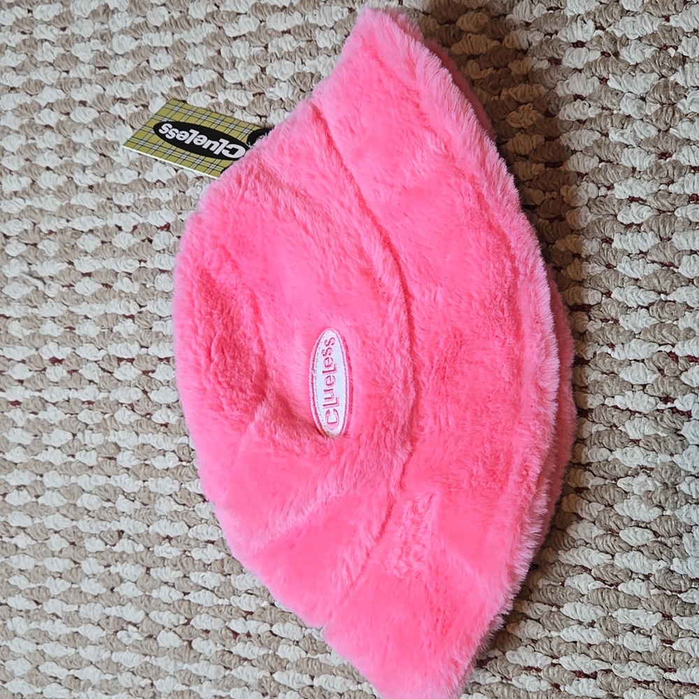 Clueless Movie Pink Bucket Hat Cluelessly Fuzzy Mad Engine Paramount